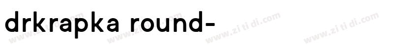 drkrapka round字体转换